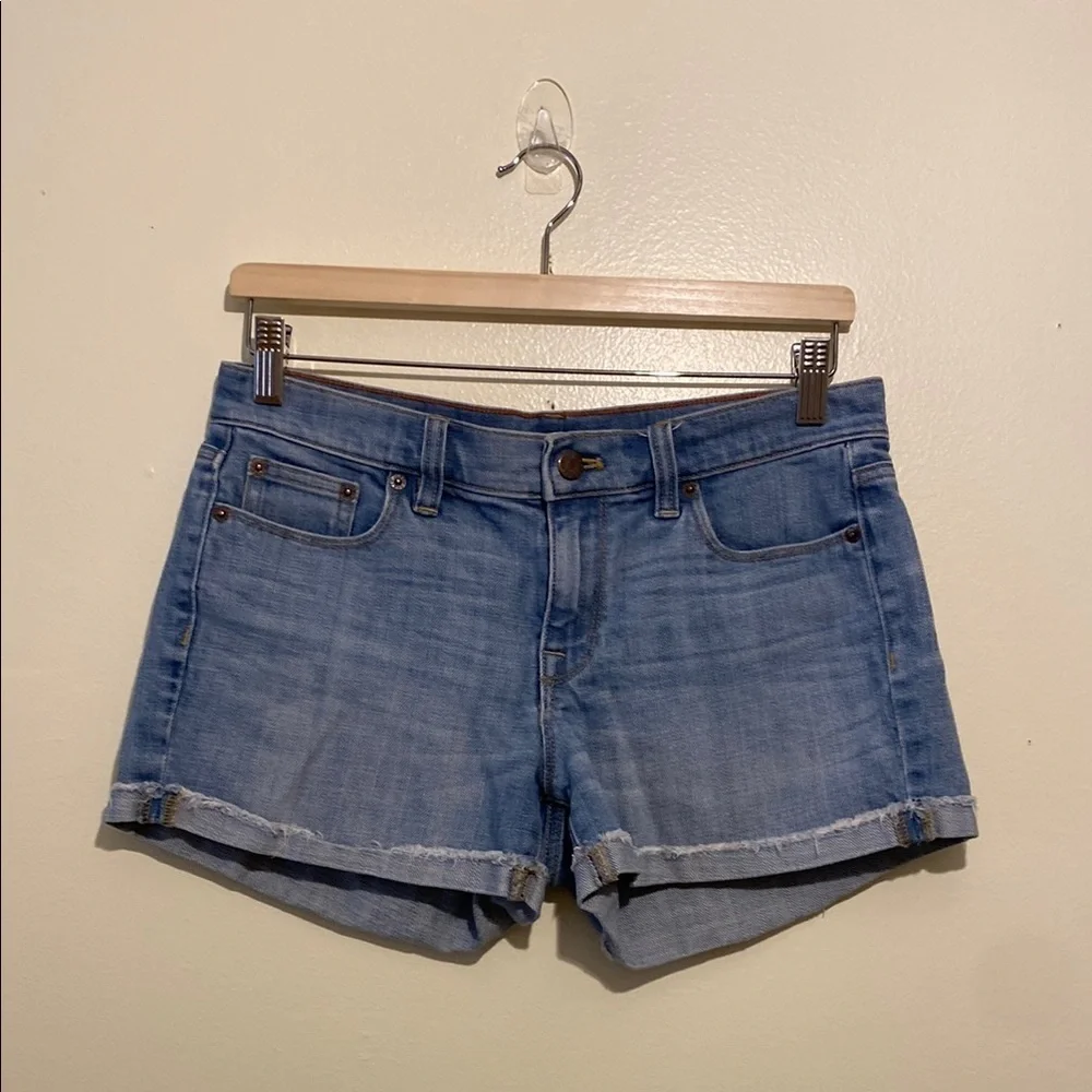 J. Crew Blue Jean Shorts Classic Summer Style. Size 26